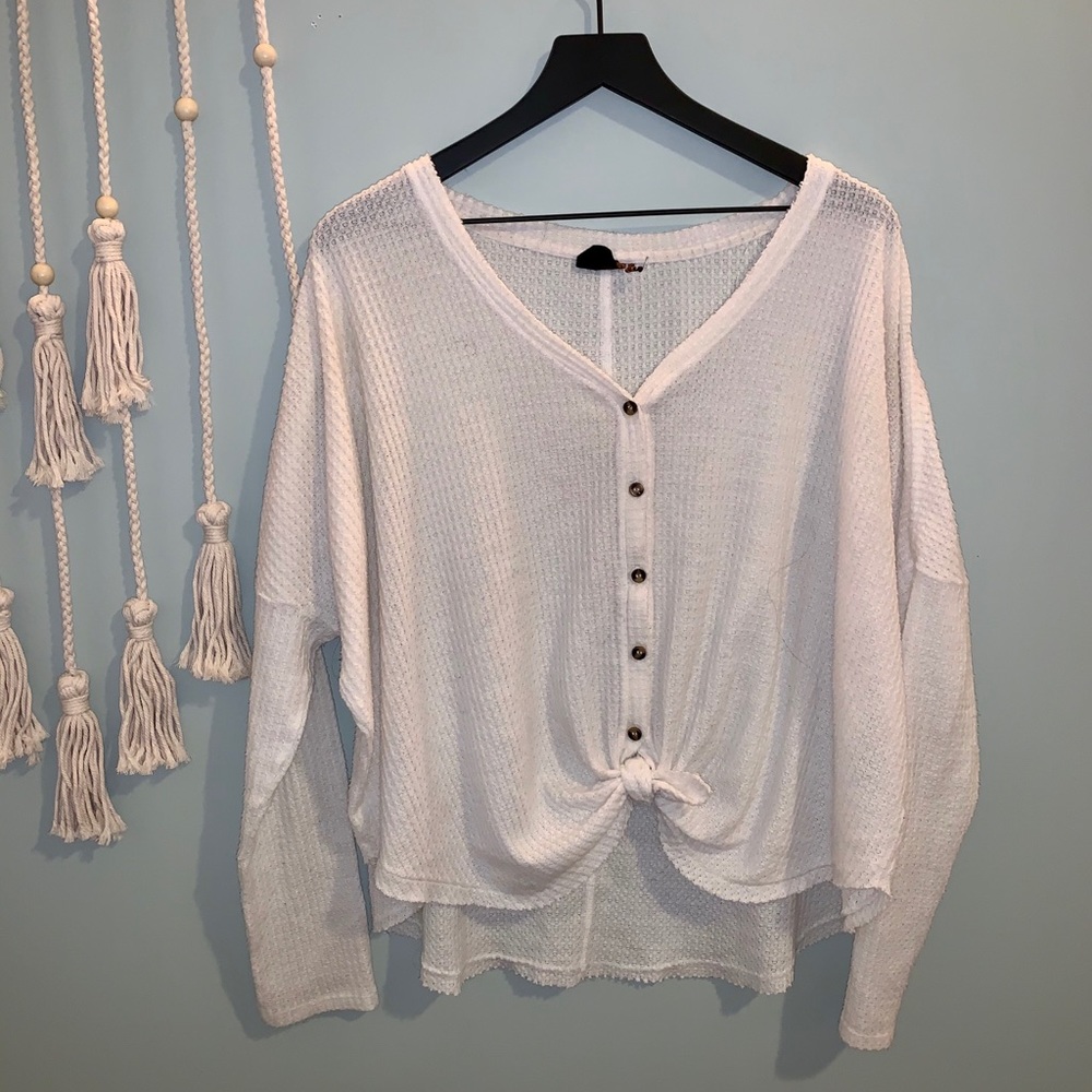 Out from under long sleeve